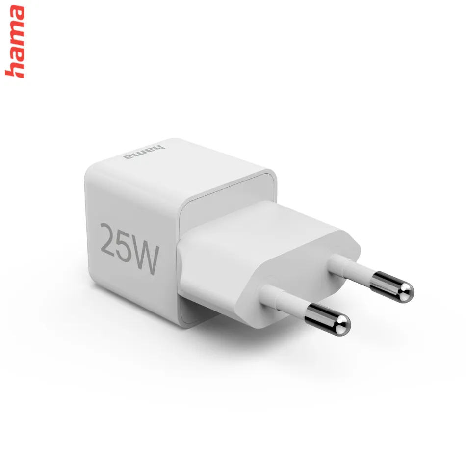 Hama rýchla USB nabíjačka, USB-C PD/QC 25 W, super-mini