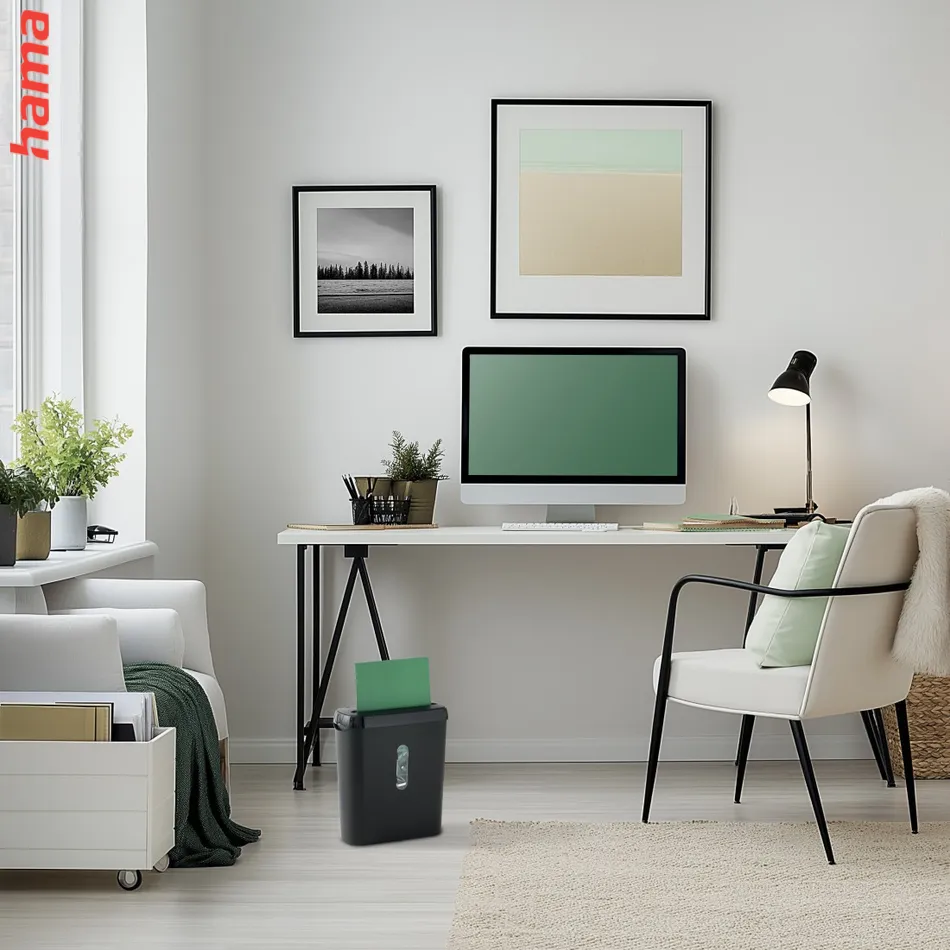 Hama Classic S61, skartovačka, priamy rez, 6 listov, bezpečnostná úroveň P2 T2 E2