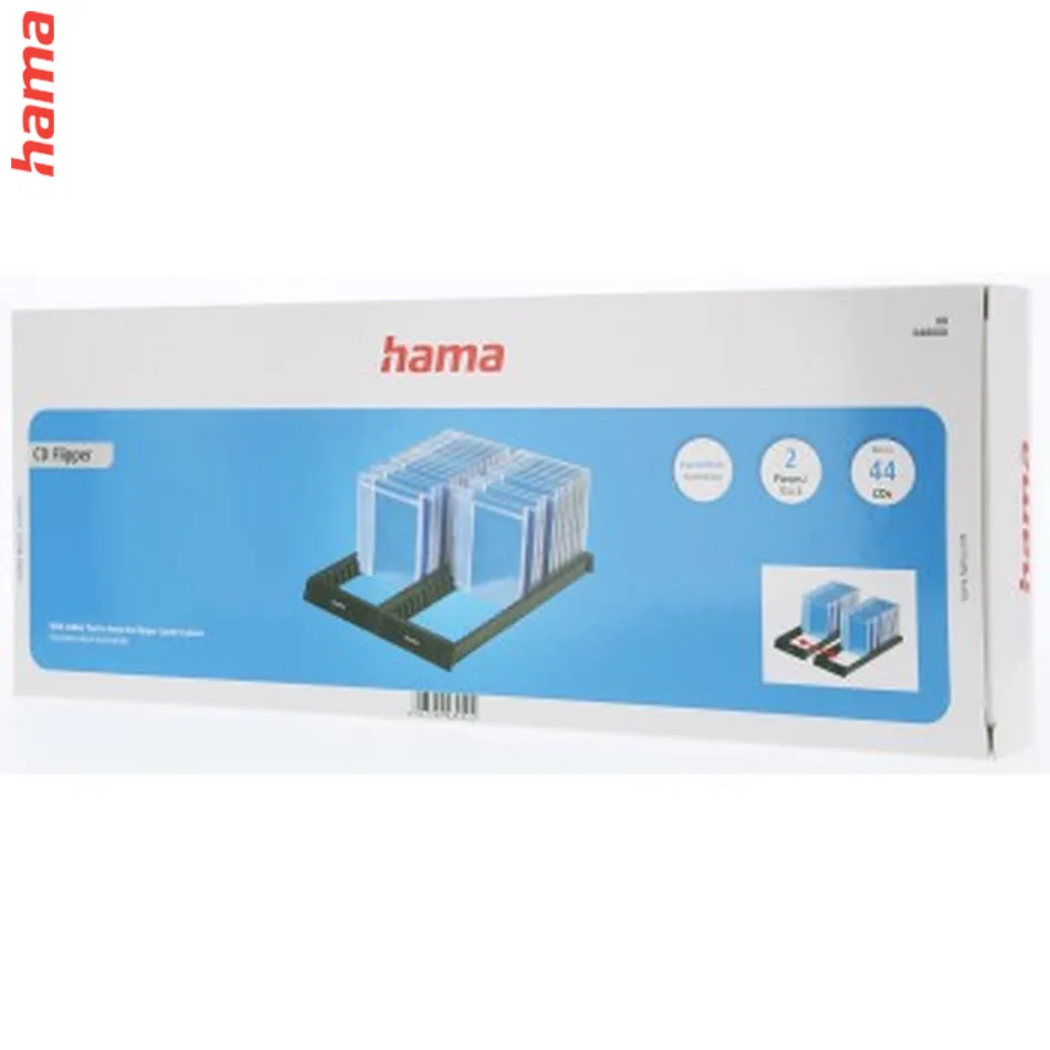 Hama Nexus, stojan na 20 CD a drobnosti, strieborný