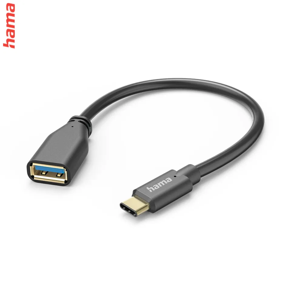 Hama OTG redukcia USB-C na USB-A, 5 Gb/s, 15 cm