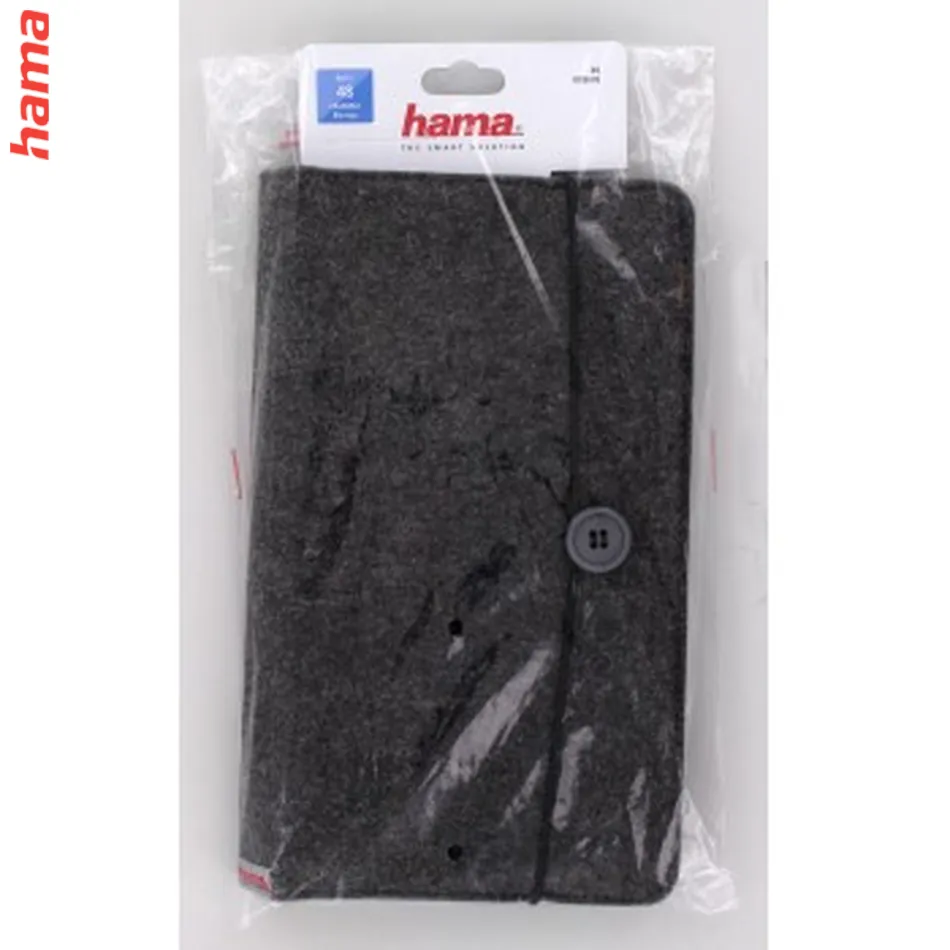 Hama Felt, puzdro na 48 CD/DVD/Blu-ray diskov, filcové, šedé