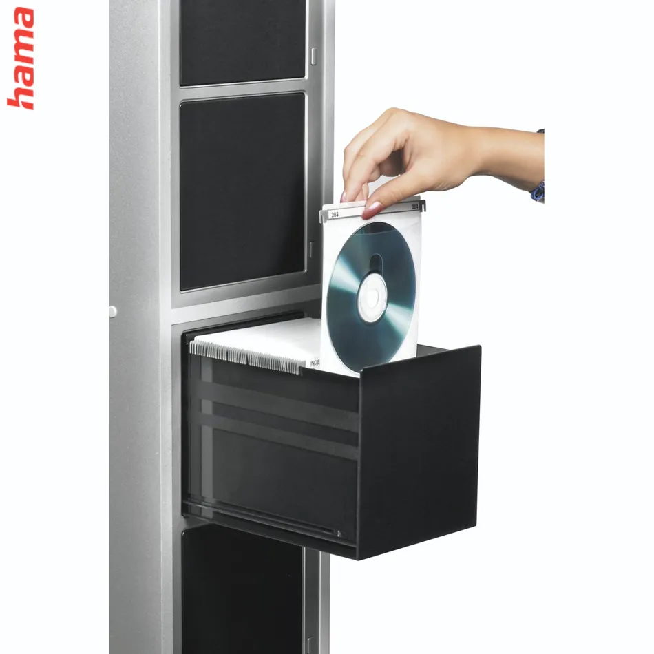 Hama ochranné obaly Double, pre 2 CD/DVD, biele, balenie 50 ks (cena za balenie)