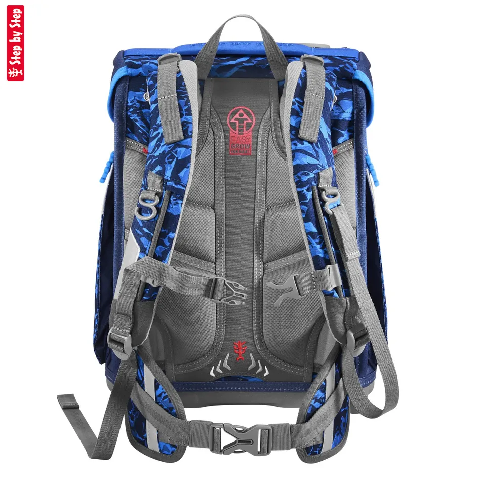 Školská aktovka Step by Step SPACE, Manta Rio - 5-dielny set, AGR certifikát