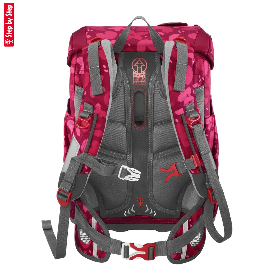 Školská aktovka Step by Step CLOUD, Wild Horse Nora - 5-dielny set, AGR certifikát