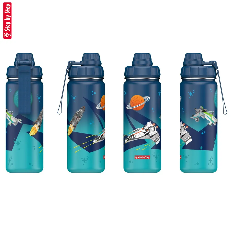 Izolovaná fľaška na nápoj z nerezovej ocele Step by Step 0,5 l, Starship