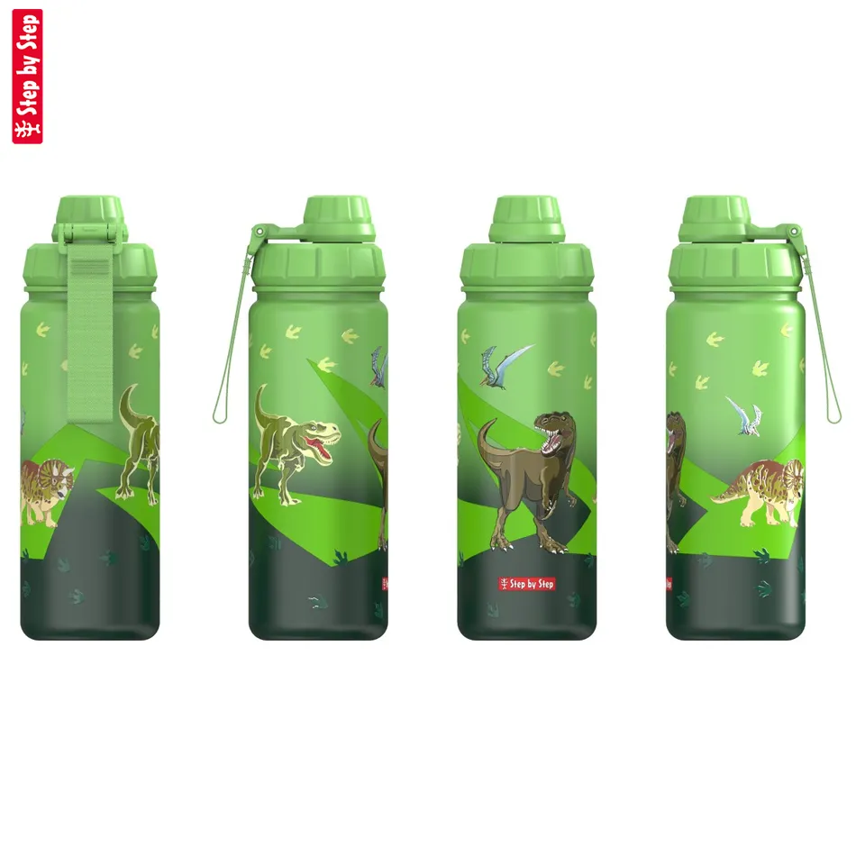 Izolovaná fľaška na nápoj z nerezovej ocele Step by Step 0,5 l, Dino