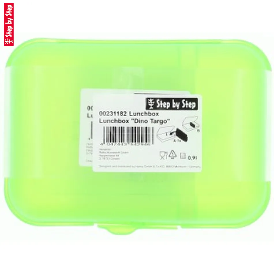Krabička na desiatu Step by Step, Dino Targo, zelená