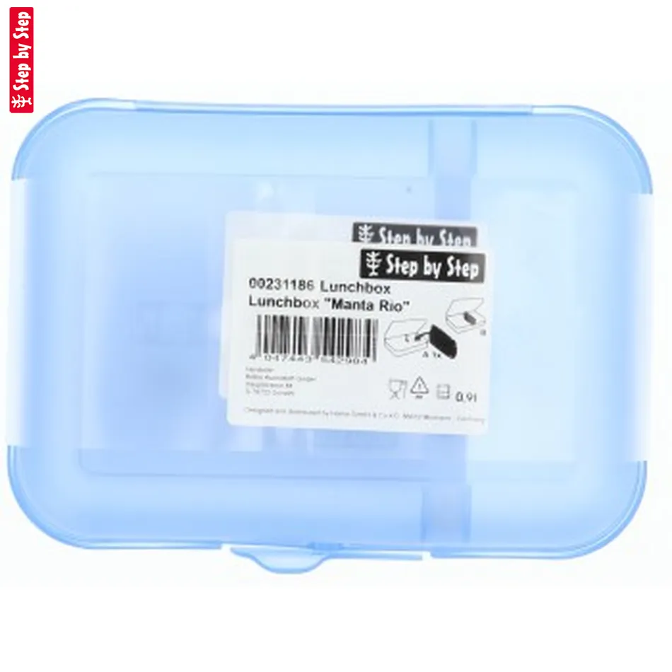 Krabička na desiatu Step by Step, Manta Rio, modrá