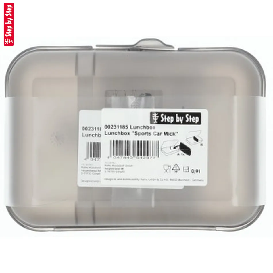 Krabička na desiatu Step by Step, Sports Car Mick, čierna