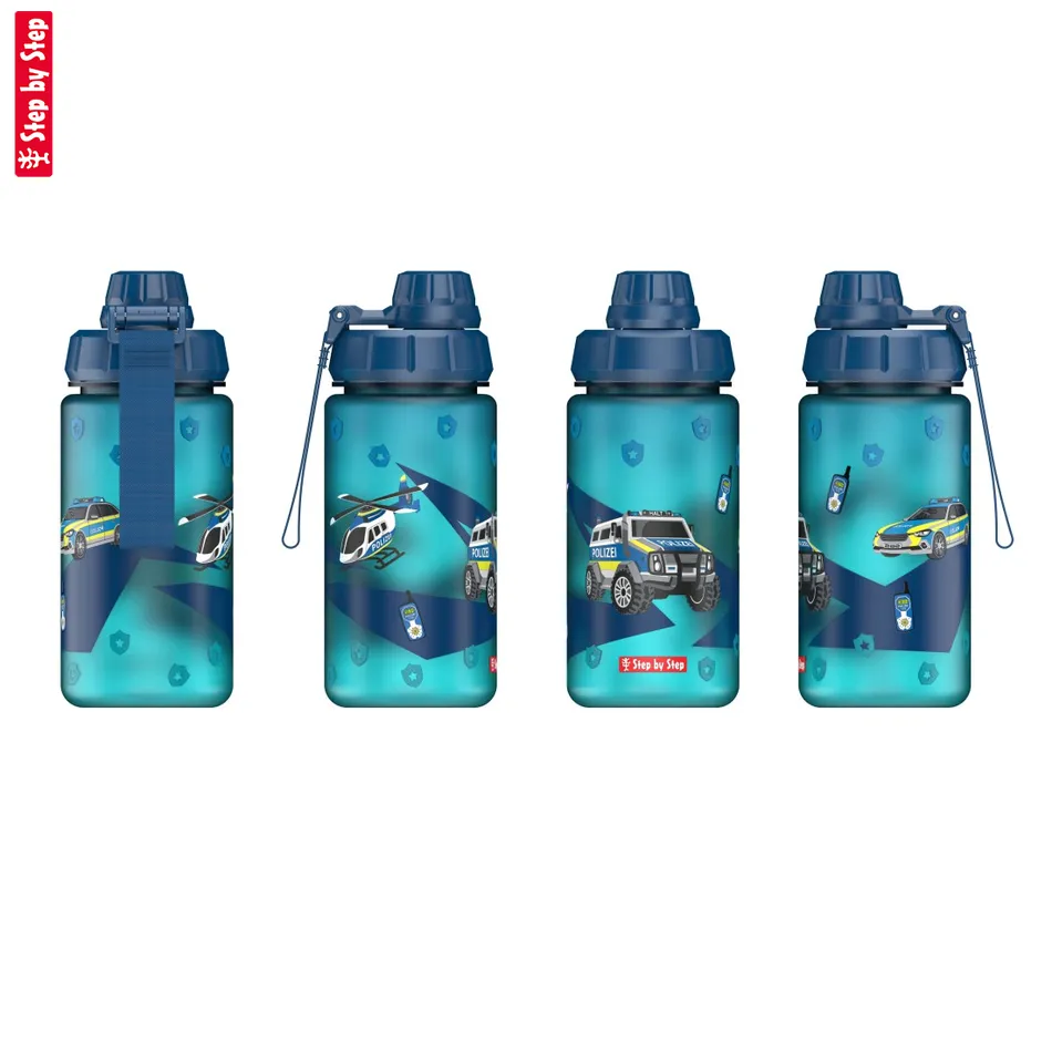 Tritánová fľaška na nápoj Step by Step 0,5 l, Police