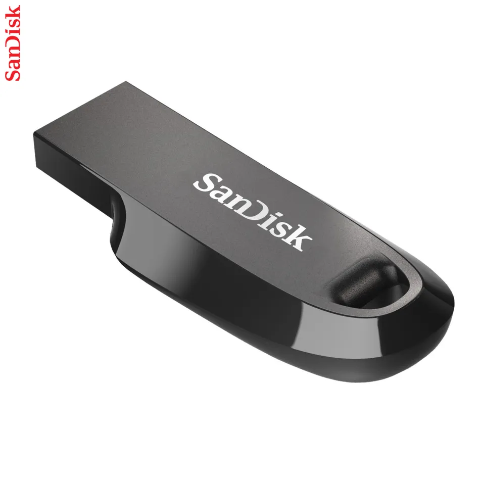 SanDisk Ultra Curve Flash Drive, 32 GB, USB 3.2