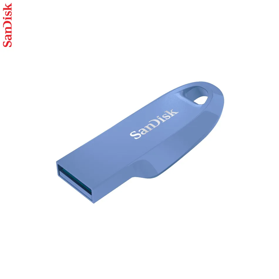 SanDisk Ultra Curve Flash Drive, 32 GB, USB 3.2, modrá