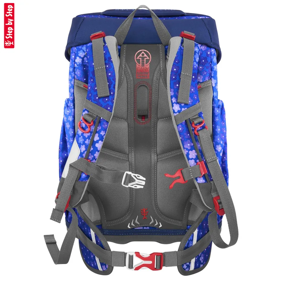 Školská aktovka-taška Step by Step GIANT, Butterfly Maja - 5-dielny set, AGR certifikát