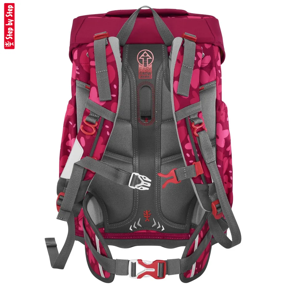 Školská aktovka-taška Step by Step GIANT, Wild Horse Nora - 5-dielny set, AGR certifikát
