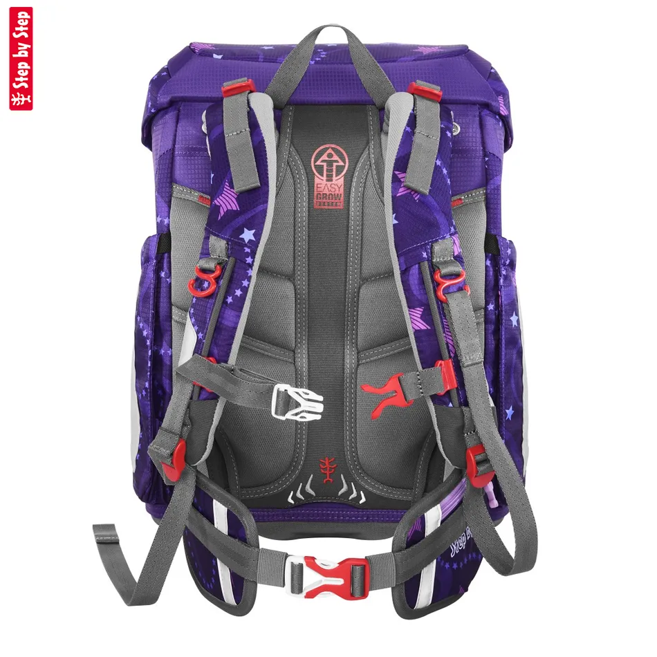 Školská aktovka Step by Step FIT, Pegasus Emily - 5-dielny set, AGR certifikát