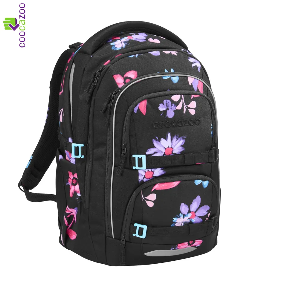 Školský batoh COOCAZOO PORTER, Floral Artnight, AGR certifikát