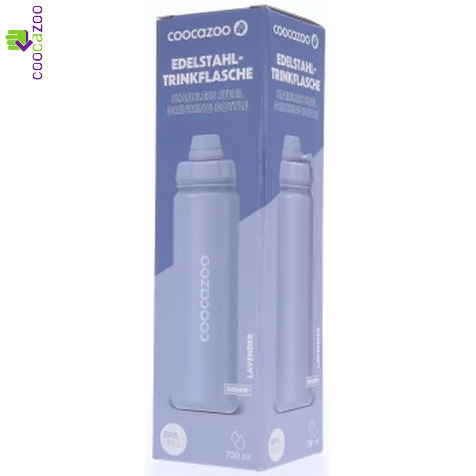 Izolovaná fľaša na vodu COOCAZOO 0,7 l, Lavender