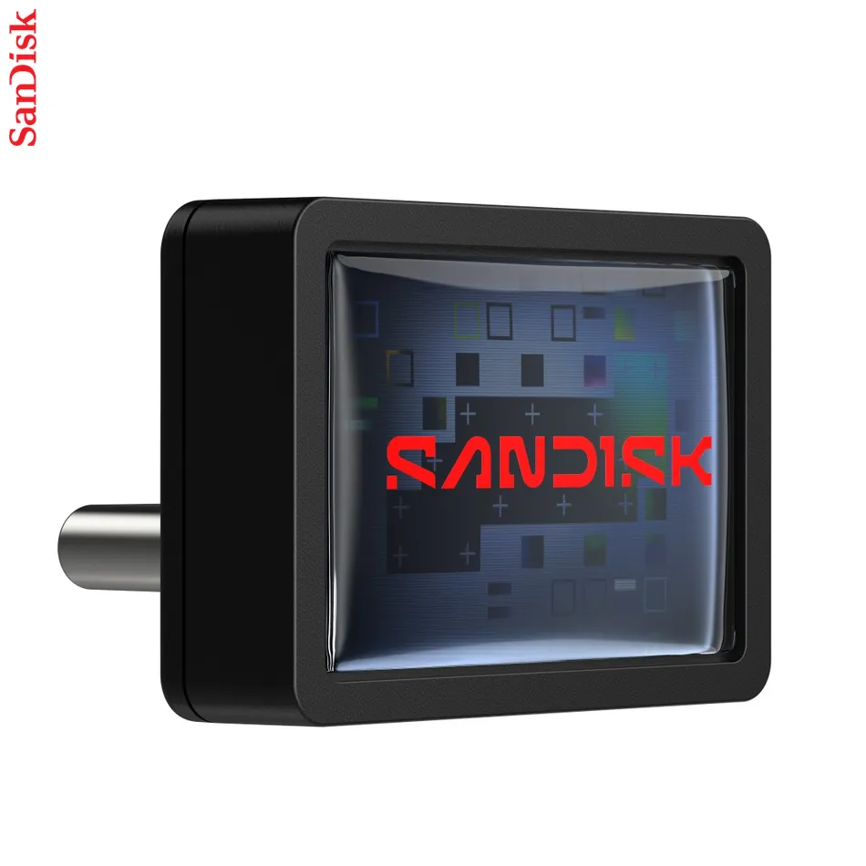 SanDisk Extreme Fit USB-C Flash Drive USB 64 GB Flashdrives 300 MB/s, čierna
