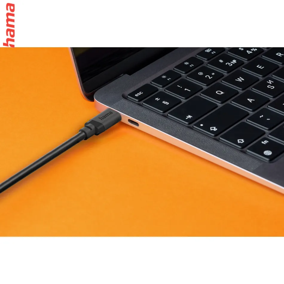 Hama USB A-C kábel 3 m, USB 3.2 Gen1 5 Gb/s, čierny