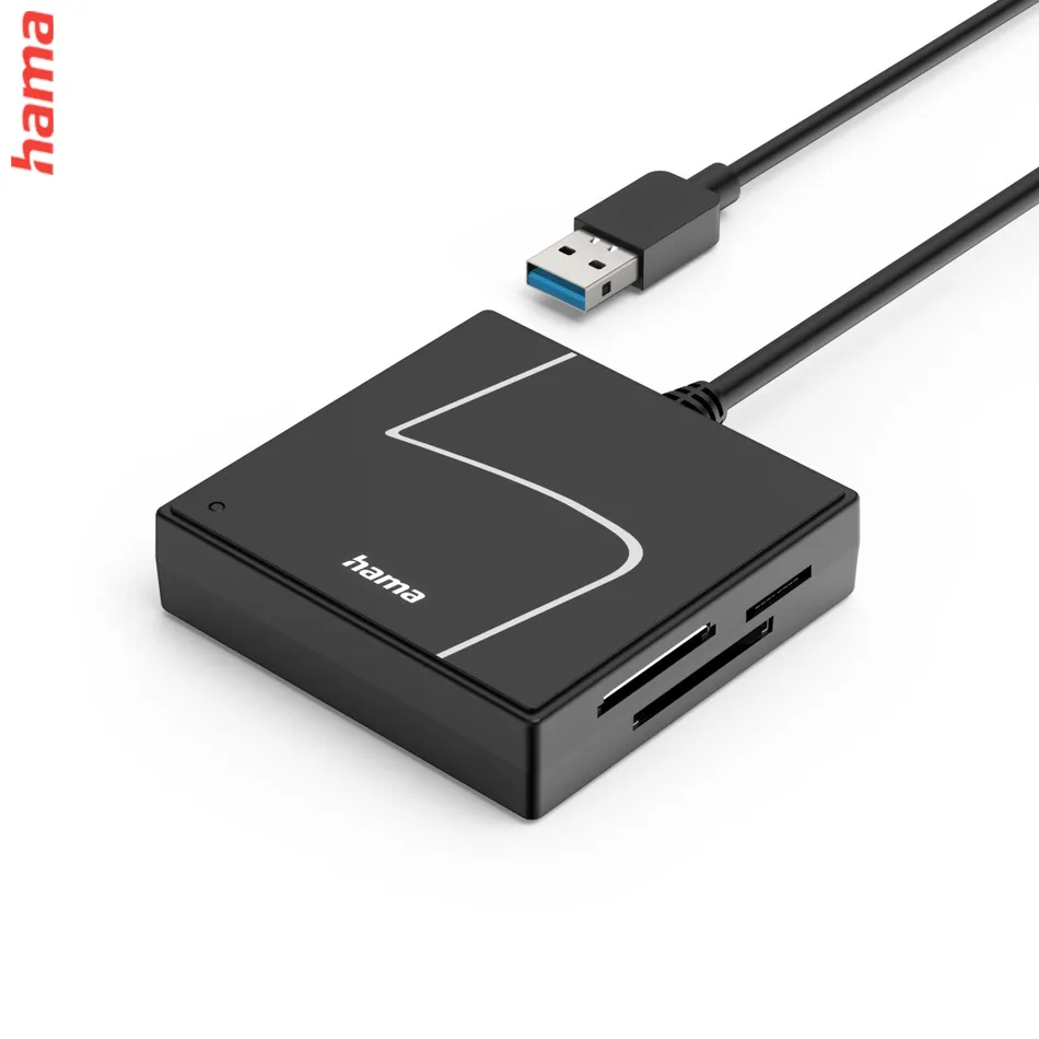 Hama čítačka kariet USB 3.2 Gen1, USB-A, USB-C adaptér, SD/CF/MS