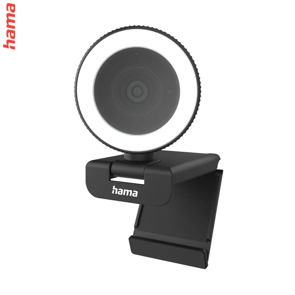 Hama PC webkamera s kruhovým svetlom X850 Pro, QHD, autofokus, diaľkový ovládač