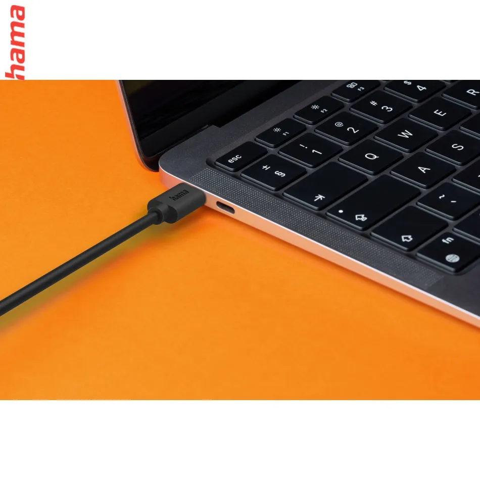Hama USB-C 2.0 kábel, 1,2 m, Ecosential