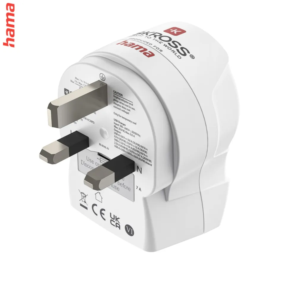 Hama Travel Adapter, 