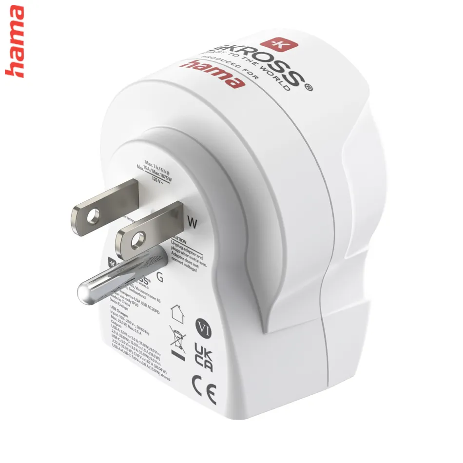 Hama Travel Adapter, 