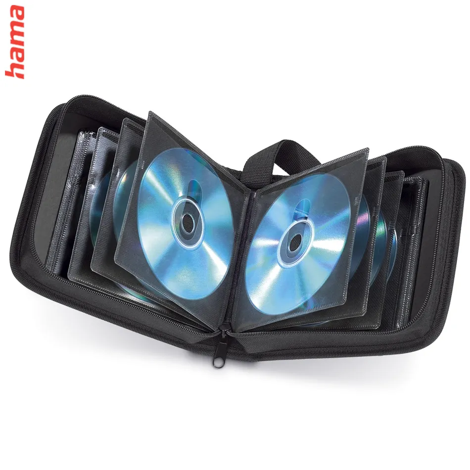 Hama Obal na CD/DVD/Blu-ray, 40 ks, čierny