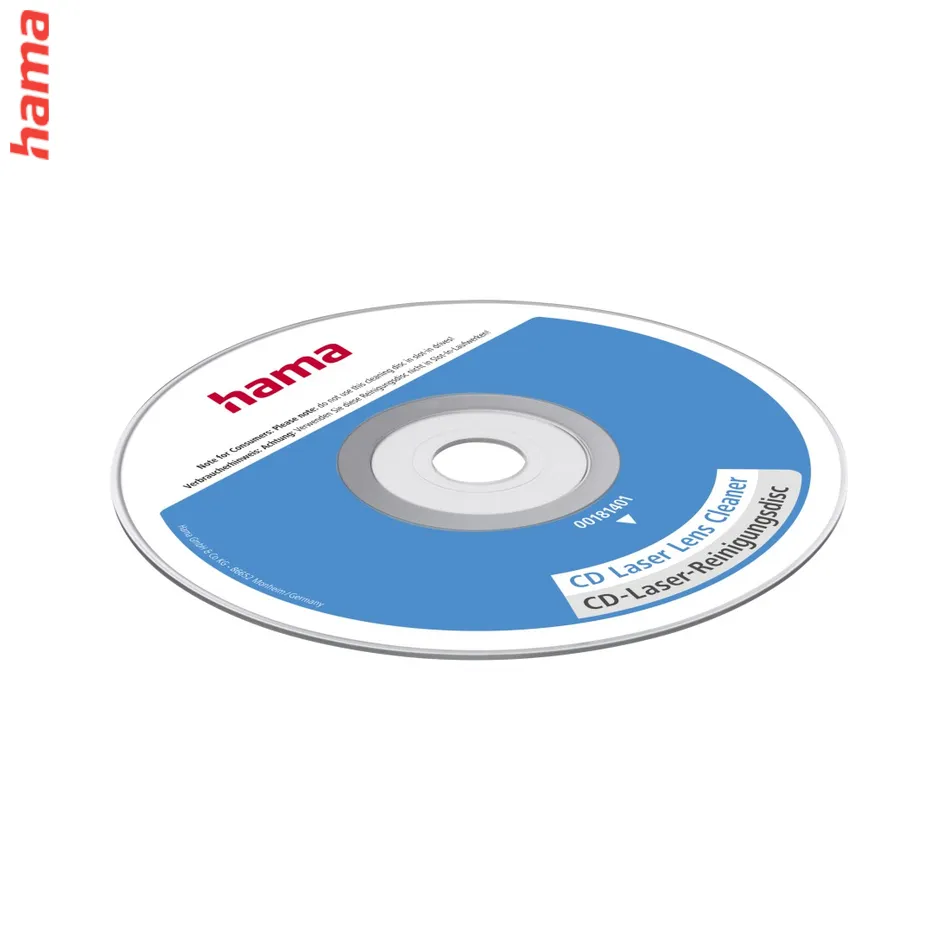 Hama čistiaci disk pre laserovú optiku CD prehrávača, suchý proces