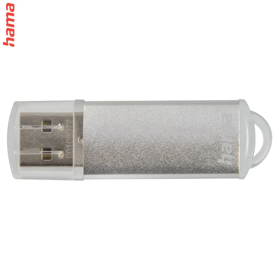 Hama USB kľúč Laeta, USB 2.0, 128 GB, 15 MB/s, strieborný