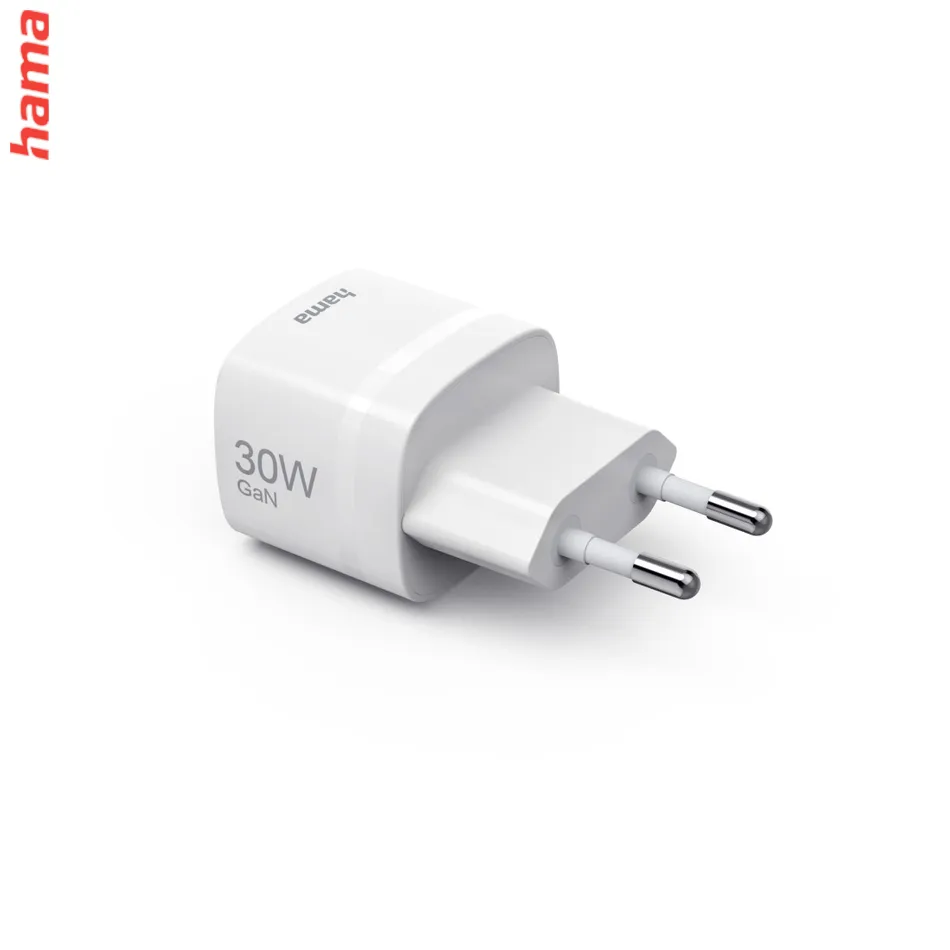 Hama rýchla USB nabíjačka, USB-C PD/QC 30 W, Zero Standby