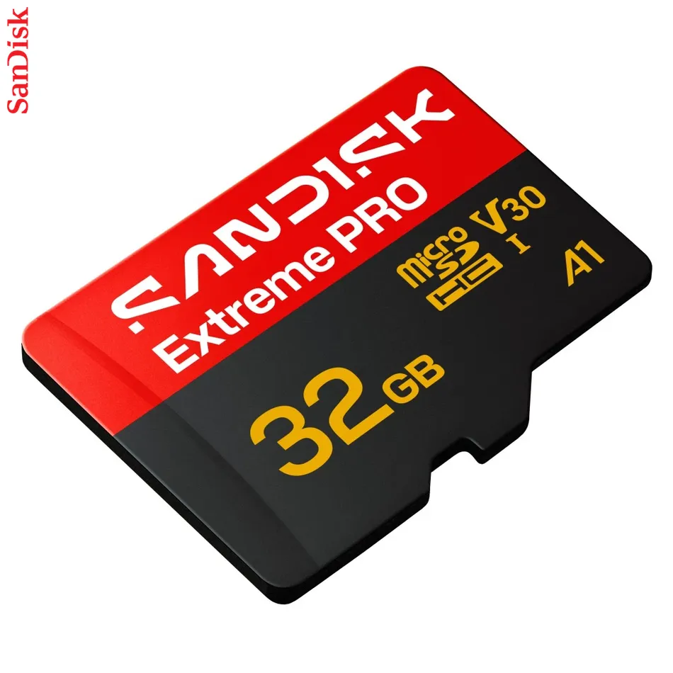 SanDisk microSDHC Extreme PRO 32GB (UHS-I, R100MB/s / W90MB/s, 5K, 4K UHD) + Ad