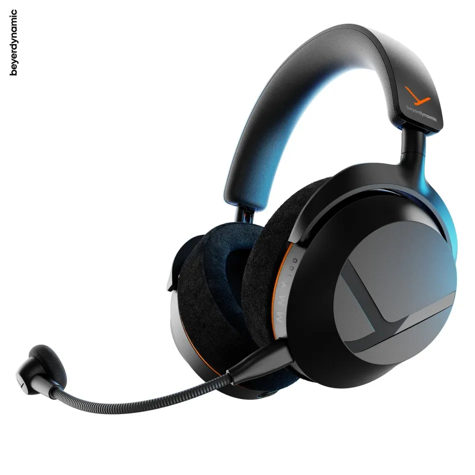 beyerdynamic slúchadlá MMX 100 Wireless bezdrôtový herný headset, USB/Bluetooth, čierny