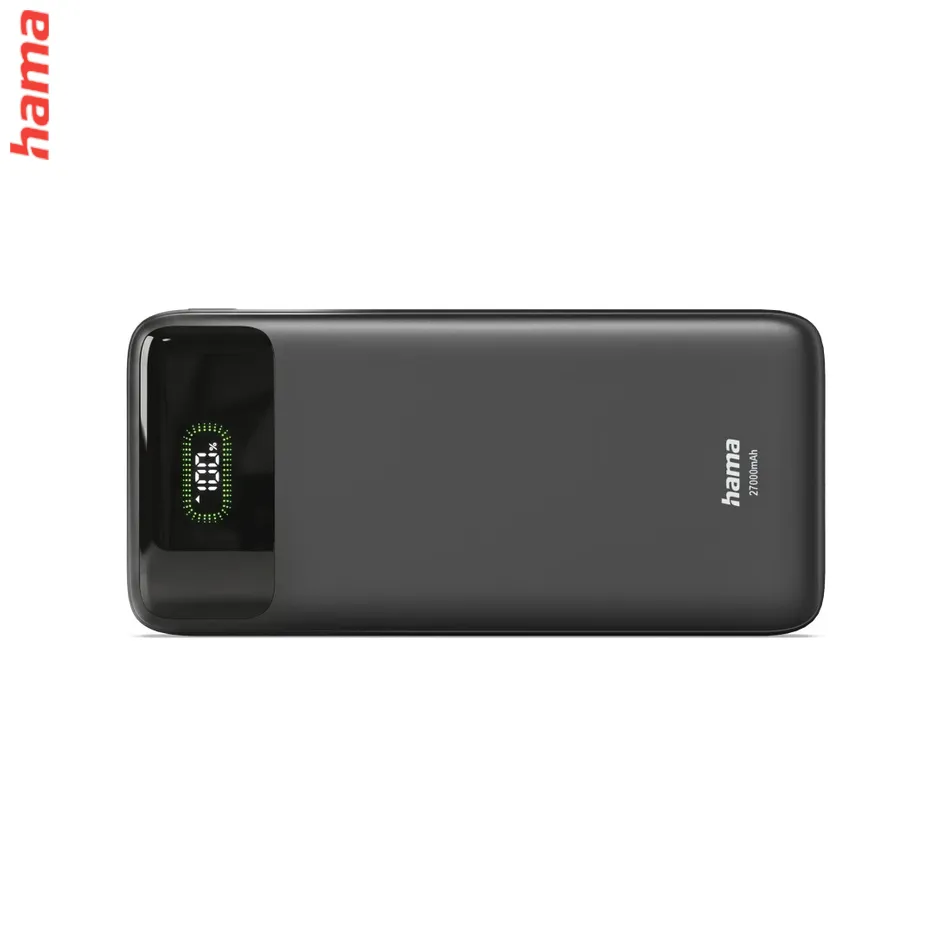 PD70-W65 powerbanka, 27000 mAh, 65 W, 2x USB-C, 1x USB-A, displej