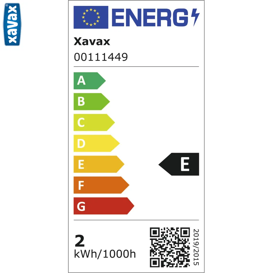 Xavax LED žiarovka E14 2 W pre chladničky a digestory