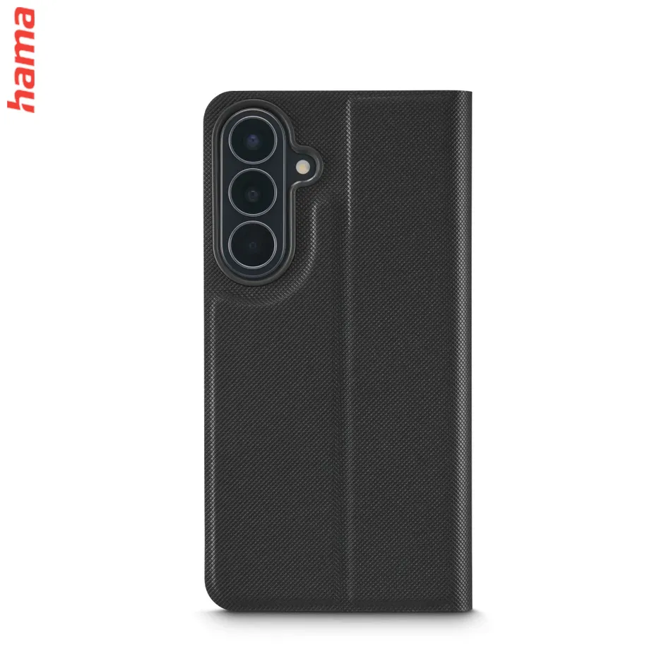 Hama knižkové puzdro na mobil Samsung Galaxy S26+ Daily Protect, čierne