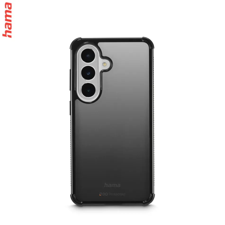Hama čierny kryt na mobil Samsung Galaxy S26 FE, Extreme Protect, D3O