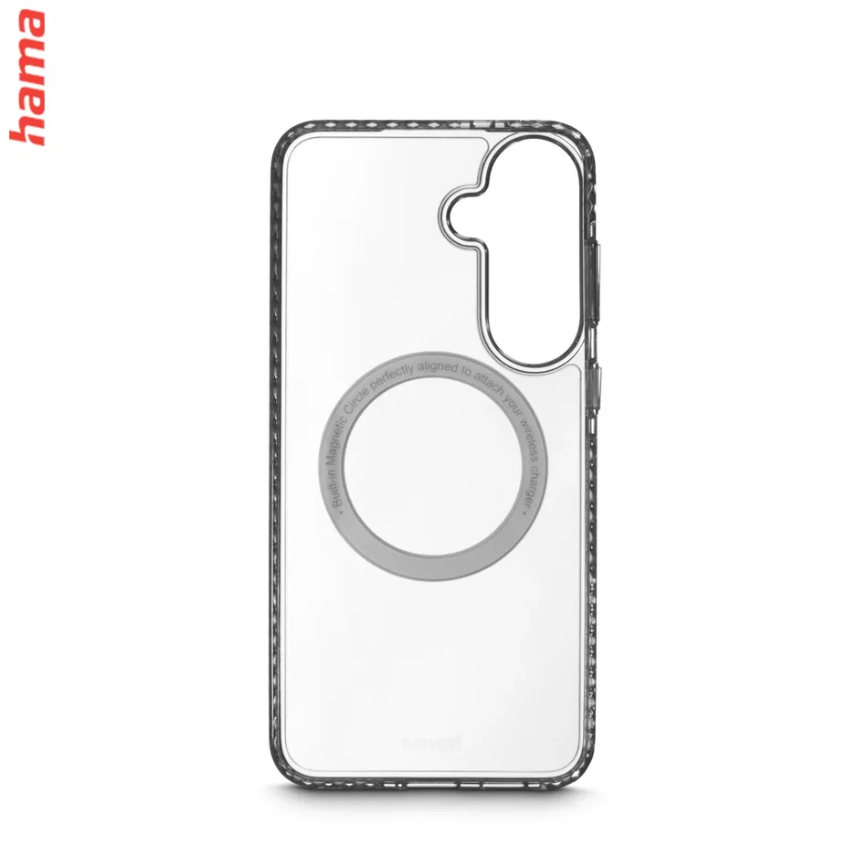 Hama magnetický obal na Samsung Galaxy S26 FE, Clear Shield, priehľadný