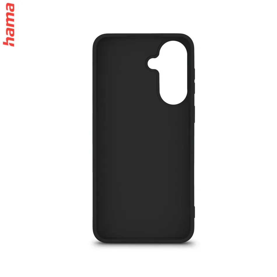 Hama čierny kryt na mobil Samsung Galaxy A37 5G, Fantastic Feel, hebký povrch