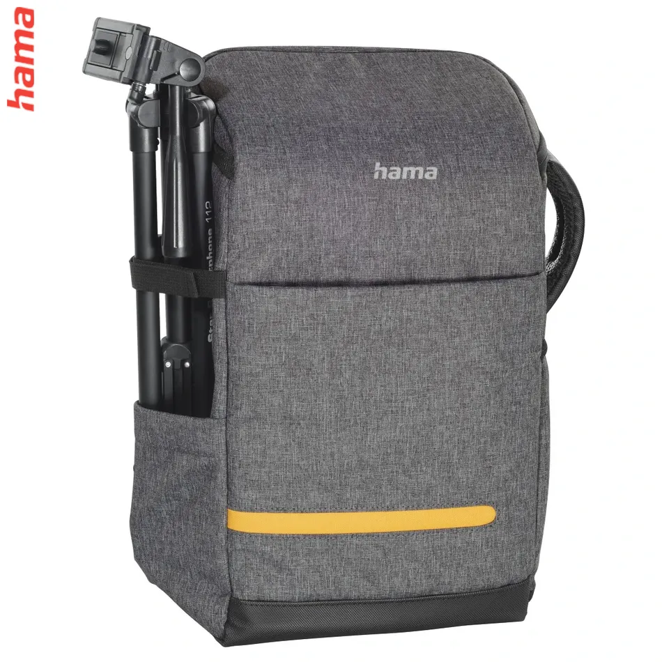 Hama šedý fotobatoh Terra 140 na fotoaparát a tablet, 13 l
