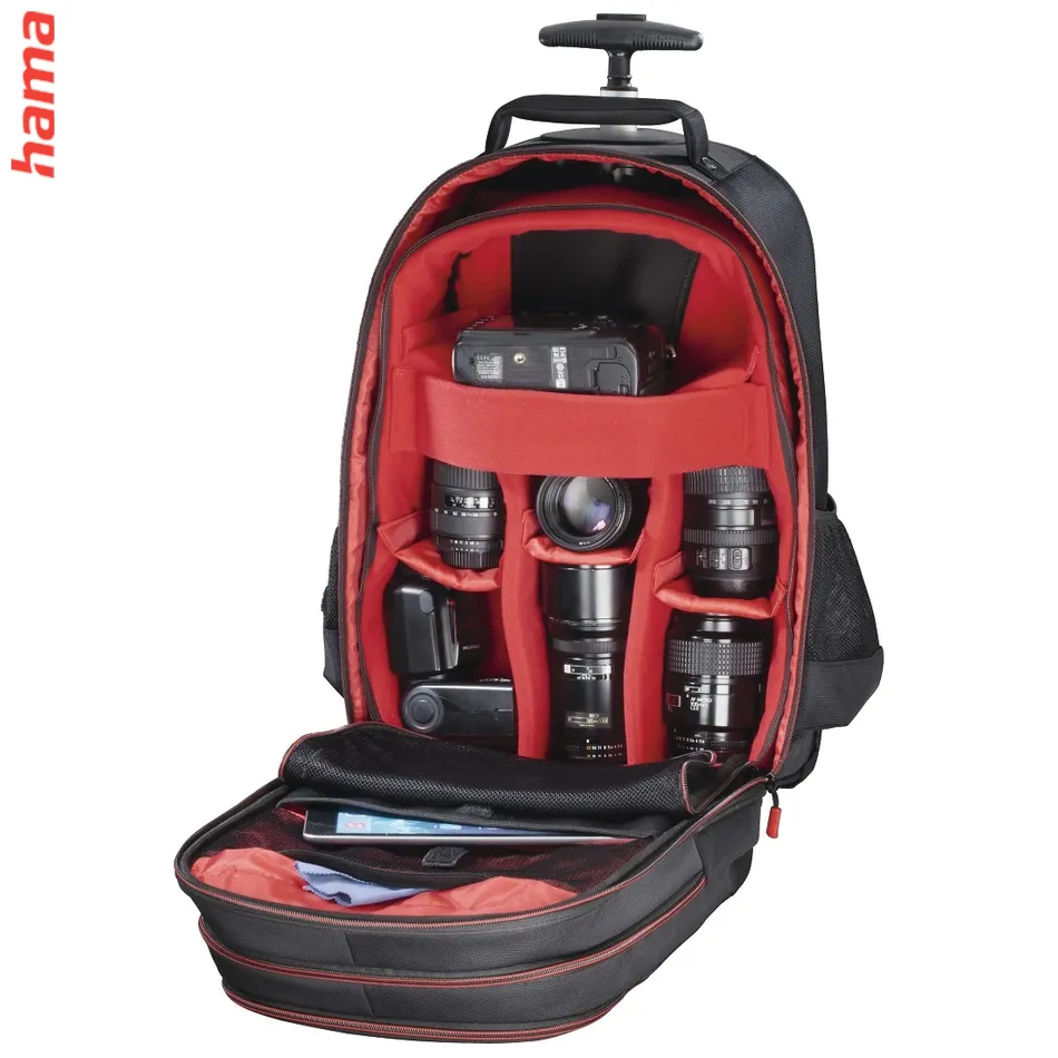 Hama Miami 200 batoh na fotoaparát na kolieskach s rukoväťou