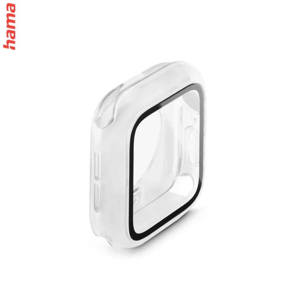 Hama ochranné puzdro na Apple Watch 10, 42 mm, priehľadné