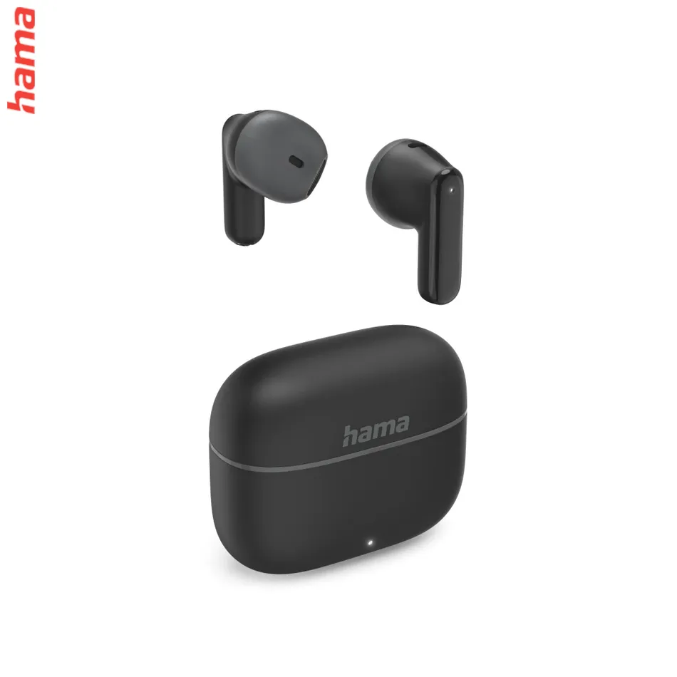 Hama bezdrôtové slúchadlá Freedom Light II, Bluetooth, TWS, mikrofón, čierne