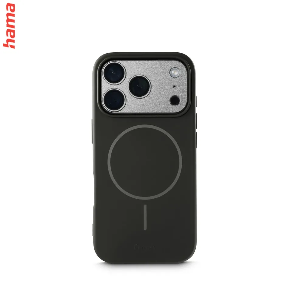 Hama Kryt na iPhone 17 Pro Max/18 Pro Max Fantastic Feel, magnetický čierny