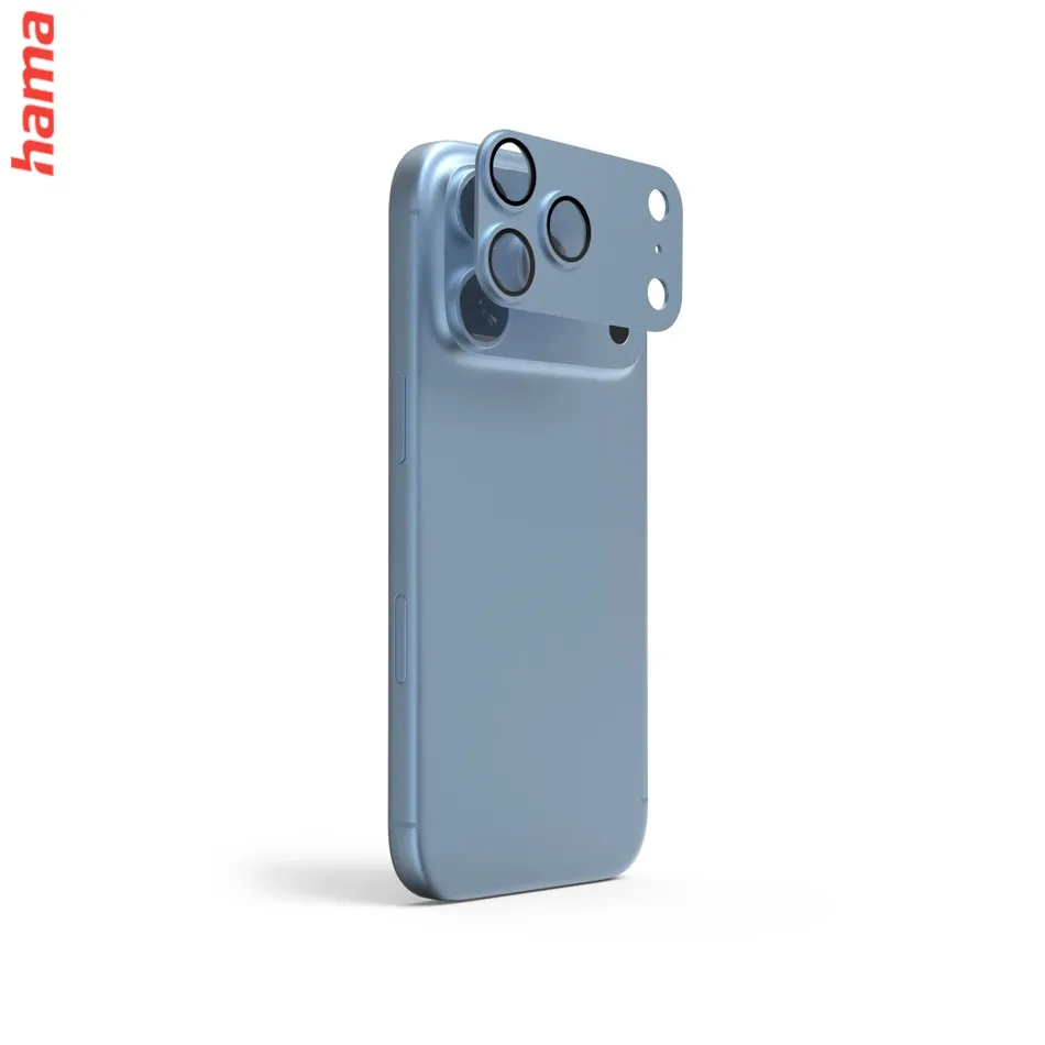 Hama Ochranné sklo na fotoaparát iPhone 18 Pro Cam Protect Pro, bledomodré