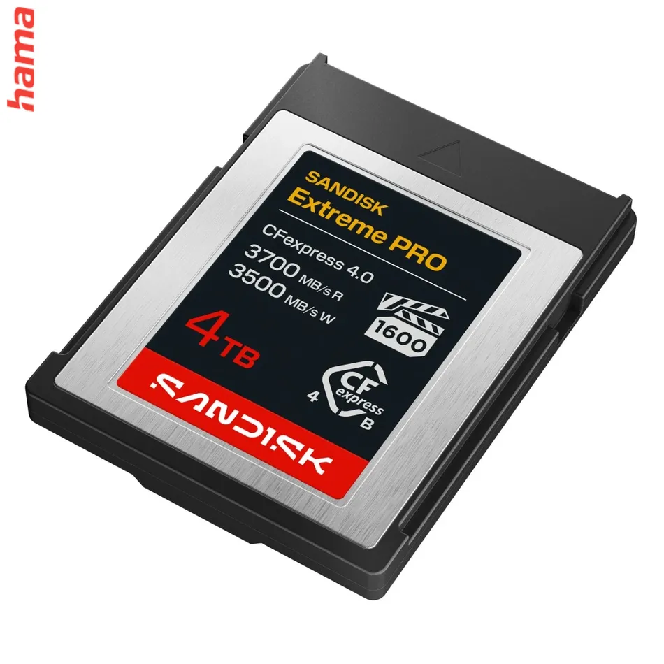 SanDisk Extreme PRO CFexpress Type B 4.0 4 TB, 3700/3500 MB/s