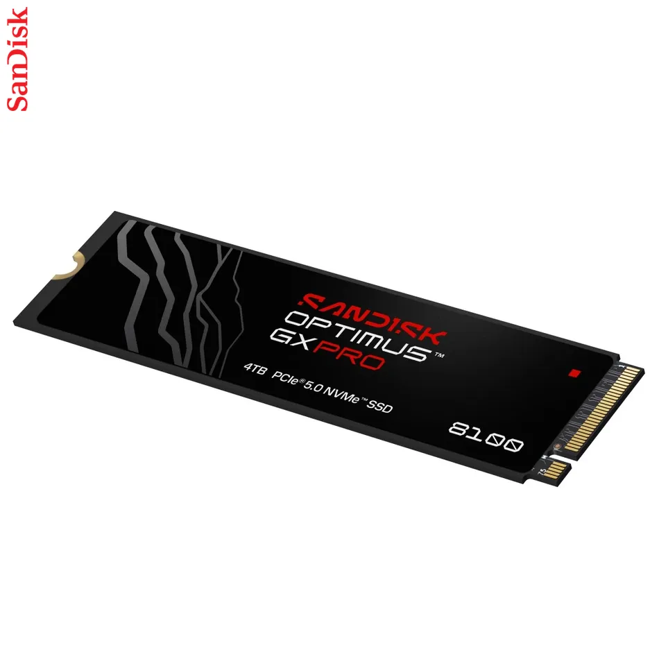 SanDisk Optimus GX PRO 8100 4 TB, interný NVMe SSD disk M.2 s chladičom