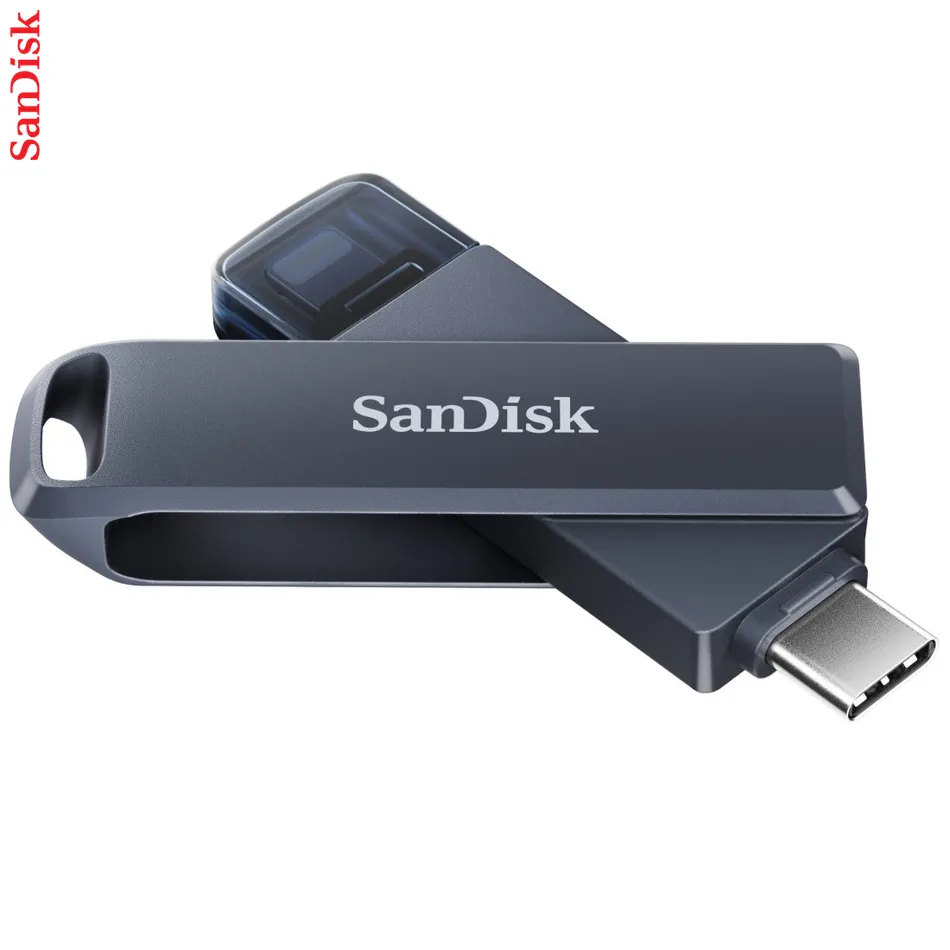 SanDisk iXpand Phone Drive USB Type-C Metallic Sky 64GB