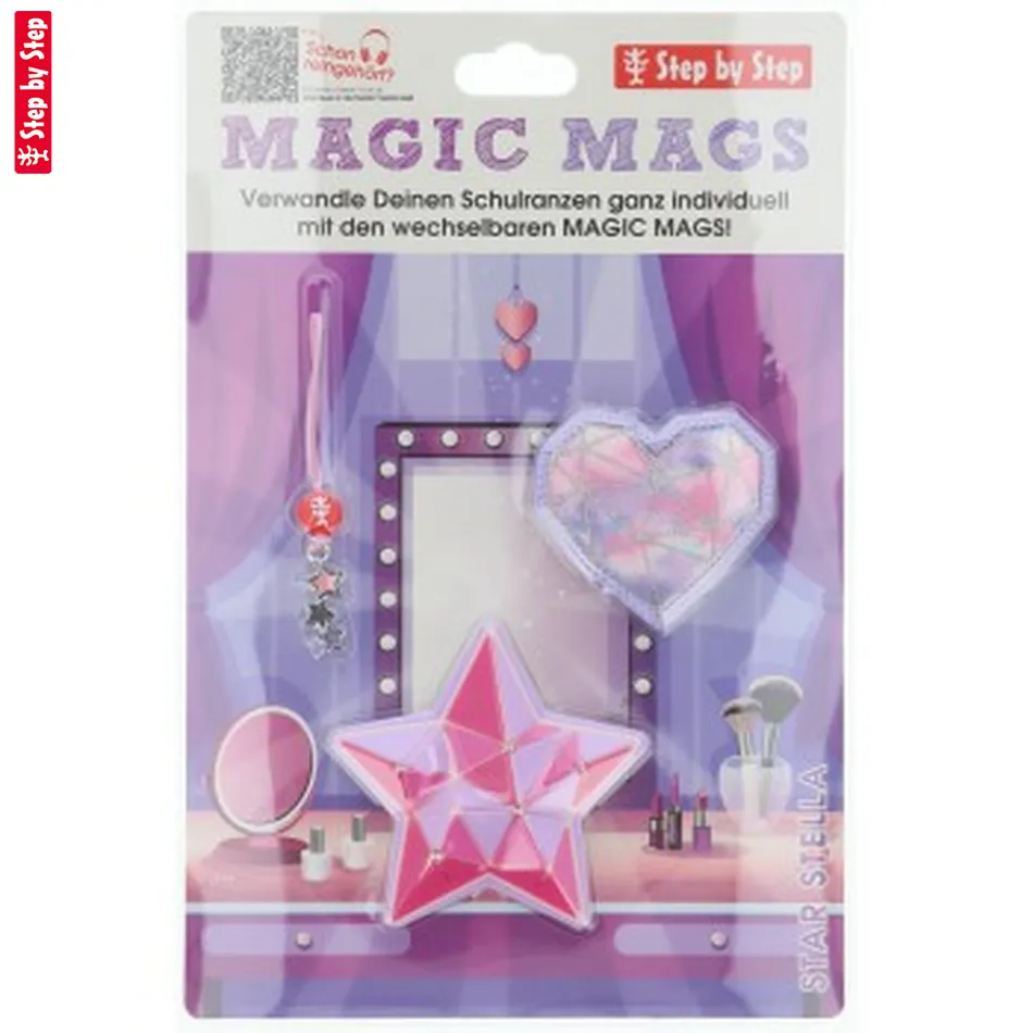 Doplnkový set obrázkov MAGIC MAGS Star Stella k aktovkám GRADE, SPACE, CLOUD, 2IN1 a KID